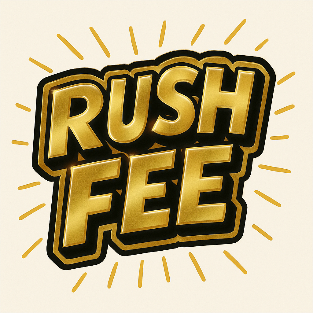 RUSH FEE