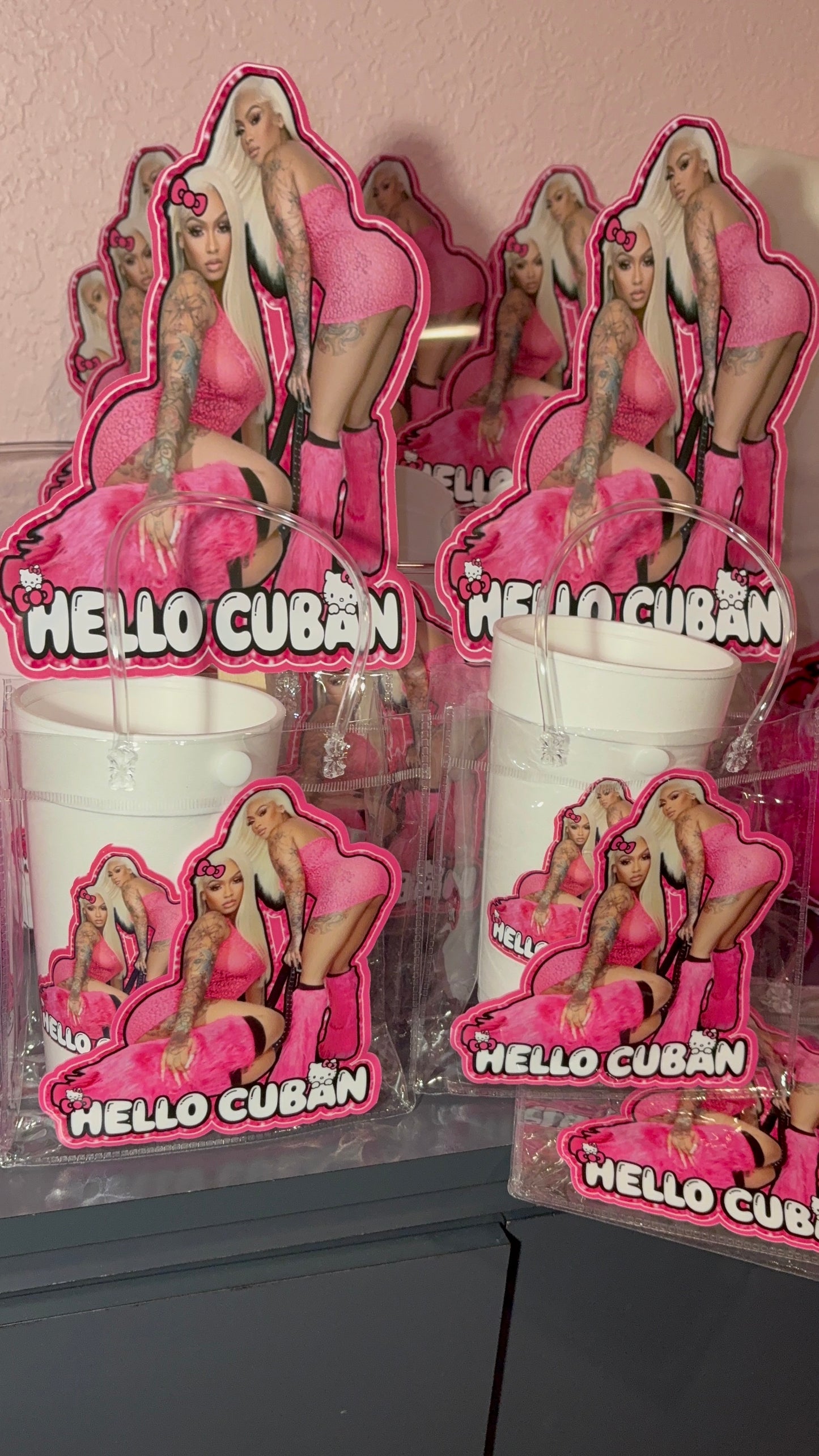 Clear favor bags