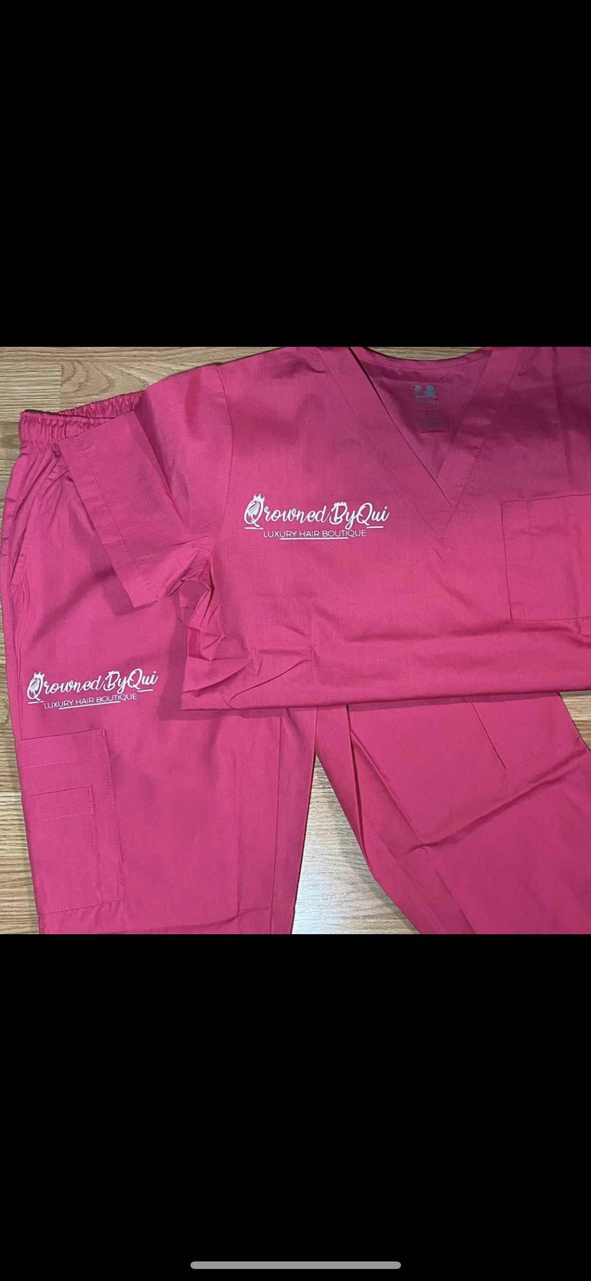 Custom scrub set (top & bottom)