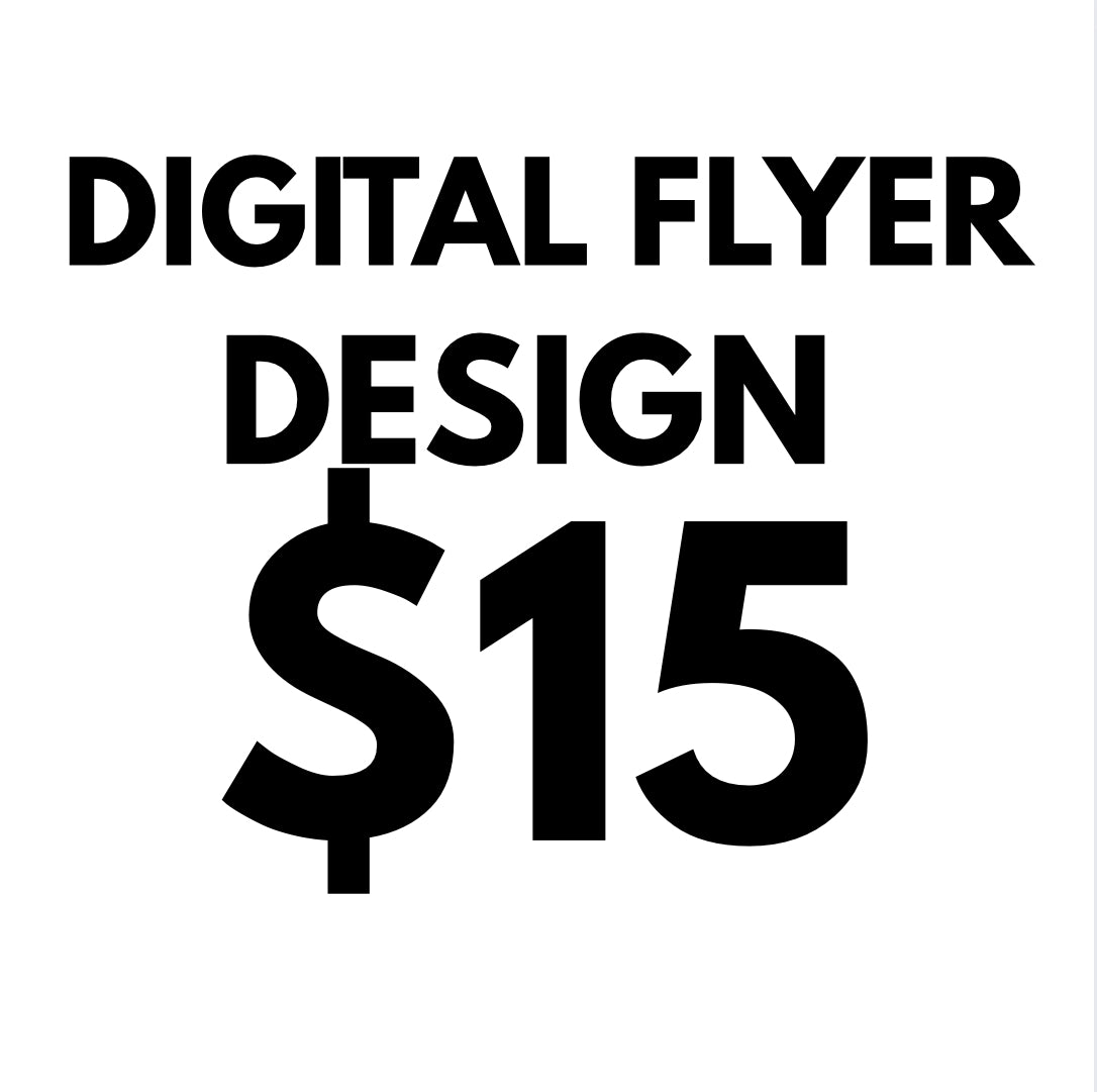 DIGITAL FLYER DESIGN