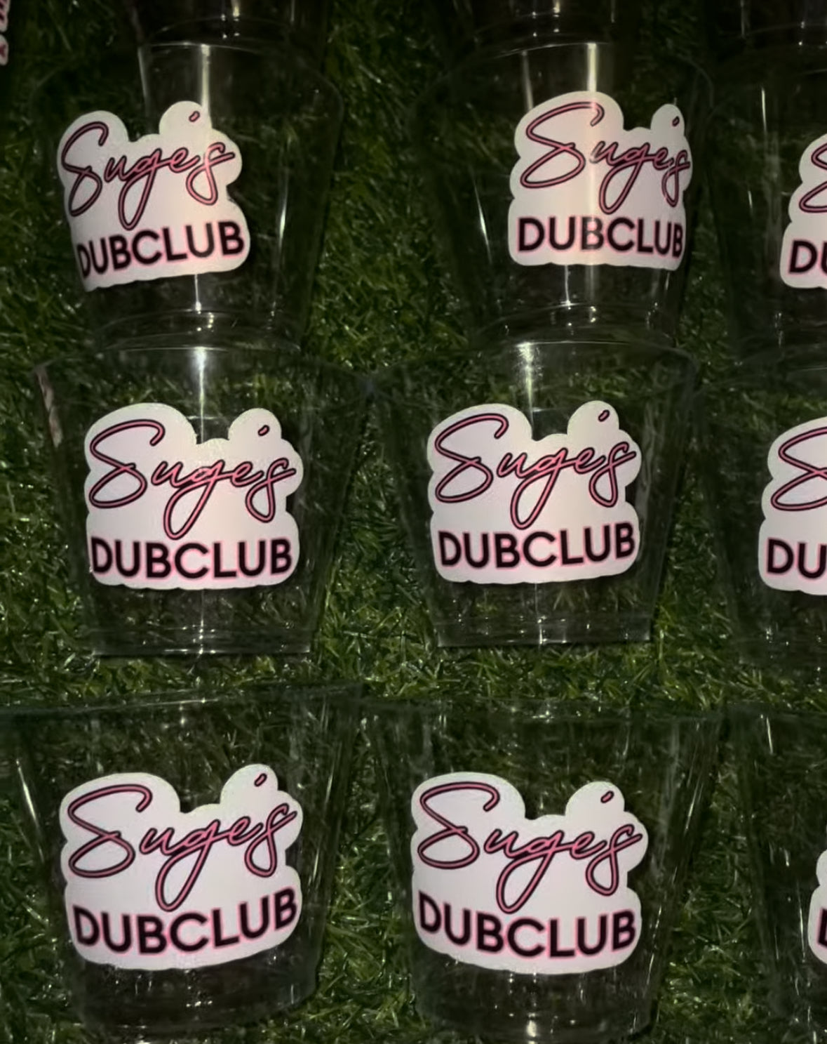 Custom clear cups