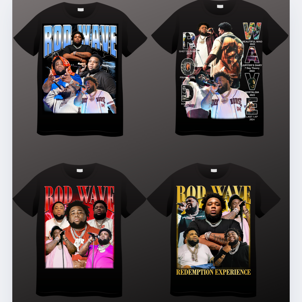 ROD WAVE CUSTOM SHIRT