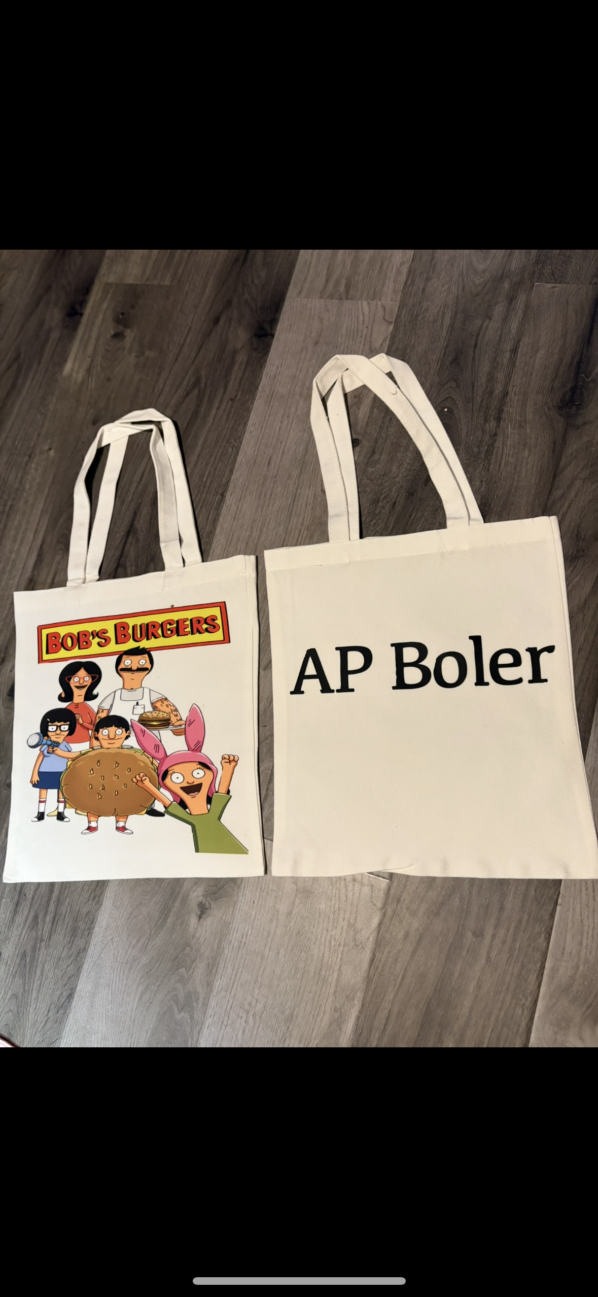 Custom tote bag